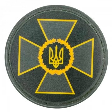 Военный полевой шеврон Государственной пограничной службы Украины 65, Olive