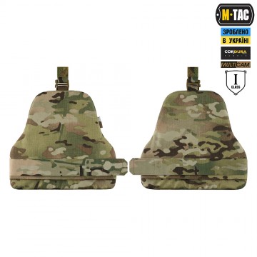 Плечовий захист з балістичними пакетами 1 клас (FMS) для M-Tac Cuirass QRS, MultiCam