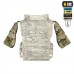 Плечовий захист з балістичними пакетами 1 клас (FMS) для M-Tac Cuirass QRS, MultiCam