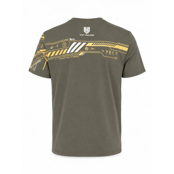 Футболка Vik-Tailor Runes, Dark olive Футболка Vik-Tailor Runes, Dark olive