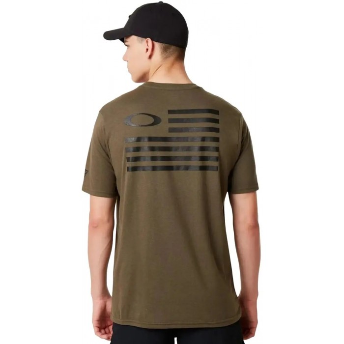 Футболка Oakley Si Oakley Flag Tee, Olive Футболка Oakley Si Oakley Flag Tee, Olive