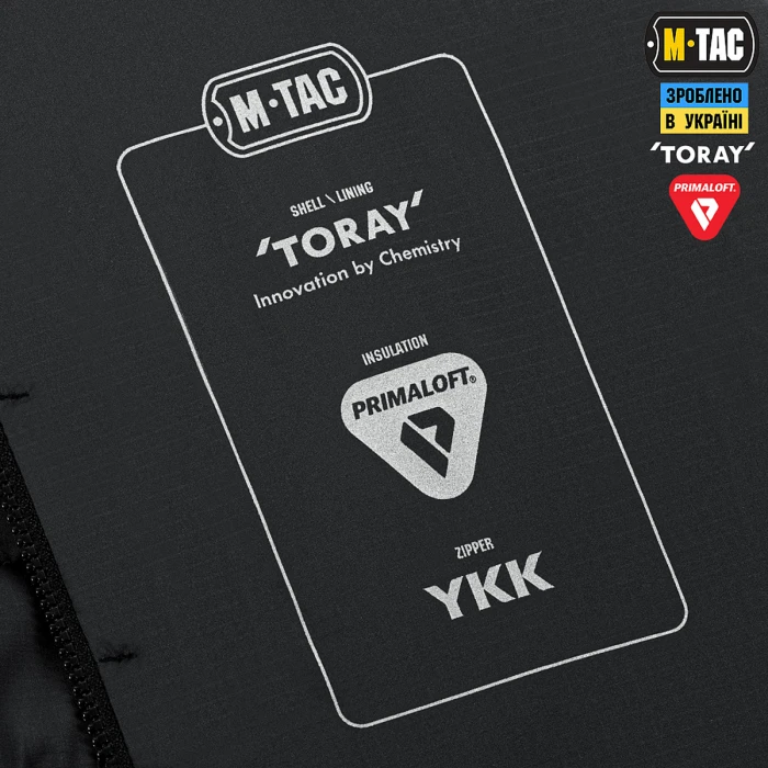 Куртка M-Tac Jarl Primaloft, Black Куртка M-Tac Jarl Primaloft, Black