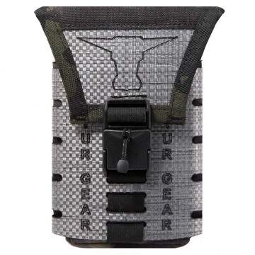 Закритий підсумок для смартфона TUR Gear з протиударним полімером, Black MultiCam