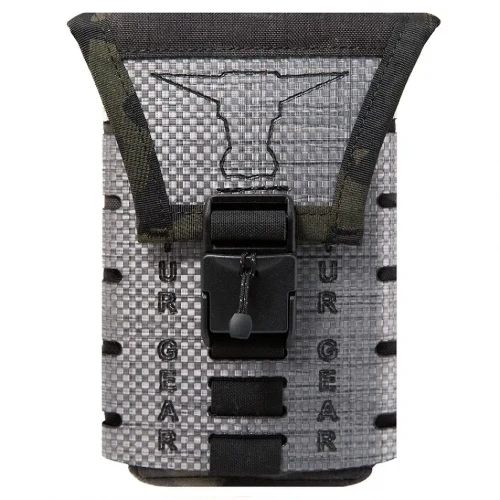 Закрытый подсумок для смартфона TUR Gear с противоударным полимером, MultiCam