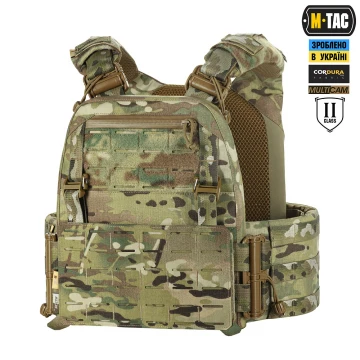 Плитоноска M-Tac Cuirass FAST Elite Gen.II 2 клас захисту, MultiCam, XS/S