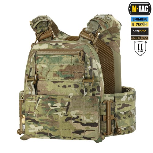 Плитоноска M-Tac Cuirass FAST Elite Gen.II 2 клас захисту, MultiCam, XS/S