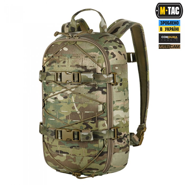 Рюкзак тактичний M-Tac Sturm з ергономічними лямками Elite Gen.II 15L, MultiCam Рюкзак тактичний M-Tac Sturm з ергономічними лямками Elite Gen.II 15L, MultiCam