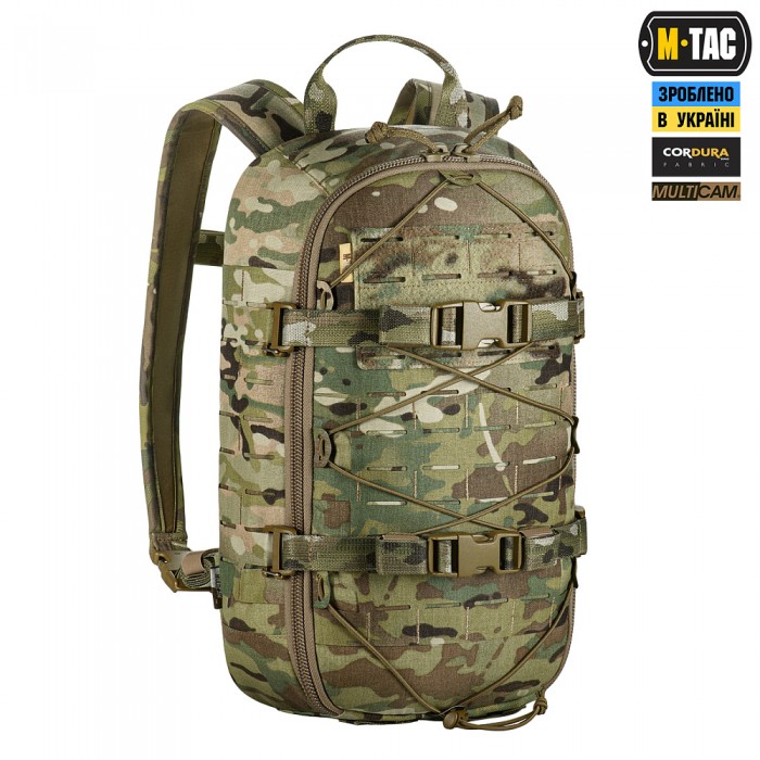 Рюкзак тактичний M-Tac Sturm з ергономічними лямками Elite Gen.II 15L, MultiCam Рюкзак тактичний M-Tac Sturm з ергономічними лямками Elite Gen.II 15L, MultiCam