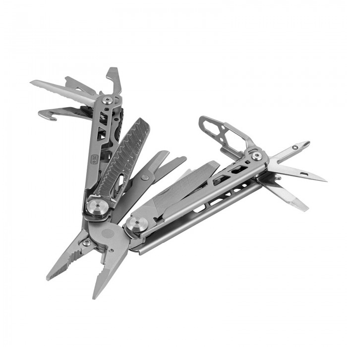 Мультитул M-Tac Type 12 Steel/Damascus, Silver Мультитул M-Tac Type 12 Steel/Damascus, Silver