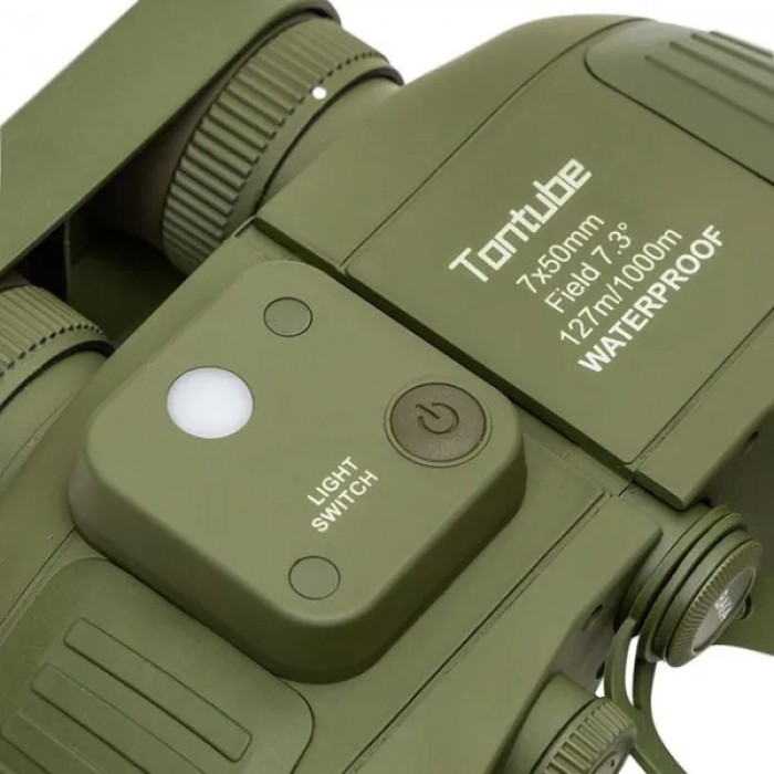 Влагостойкий бинокль Waterproof Binocular 10 × 50, Olive Влагостойкий бинокль Waterproof Binocular 10 × 50, Olive