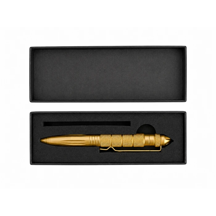 Ручка тактическая в футляре Vik-Tailor, Gold Ручка тактическая в футляре Vik-Tailor, Gold