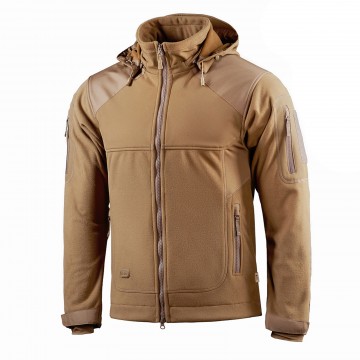 Куртка флисовая M-Tac Norman Windblock Fleece, Coyote