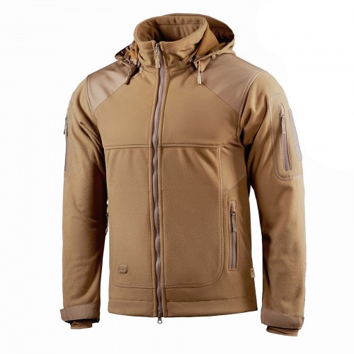 Куртка флисовая M-Tac Norman Windblock Fleece, Coyote