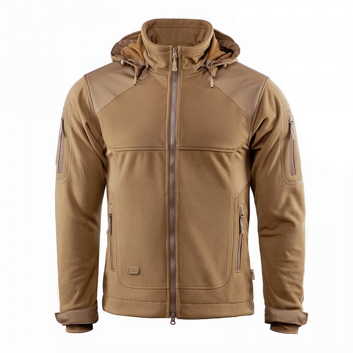 Куртка флисовая M-Tac Norman Windblock Fleece, Coyote Куртка флисовая M-Tac Norman Windblock Fleece, Coyote
