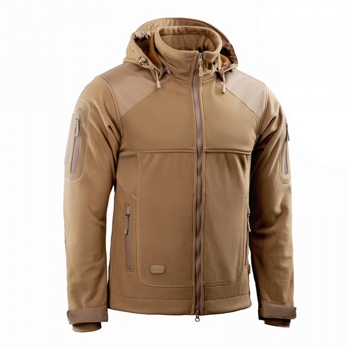 Куртка флисовая M-Tac Norman Windblock Fleece, Coyote Куртка флисовая M-Tac Norman Windblock Fleece, Coyote