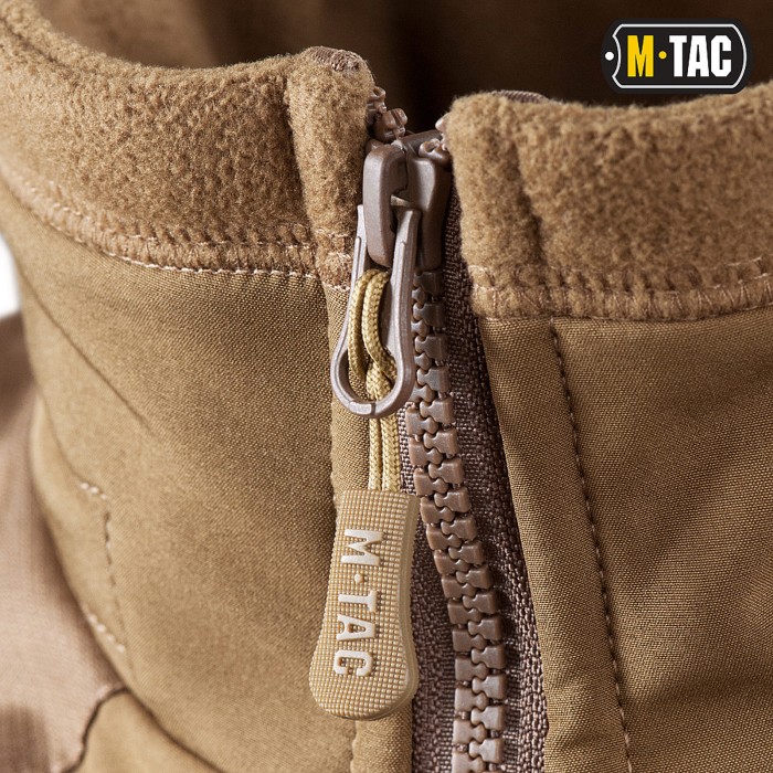 Куртка флисовая M-Tac Norman Windblock Fleece, Coyote Куртка флисовая M-Tac Norman Windblock Fleece, Coyote
