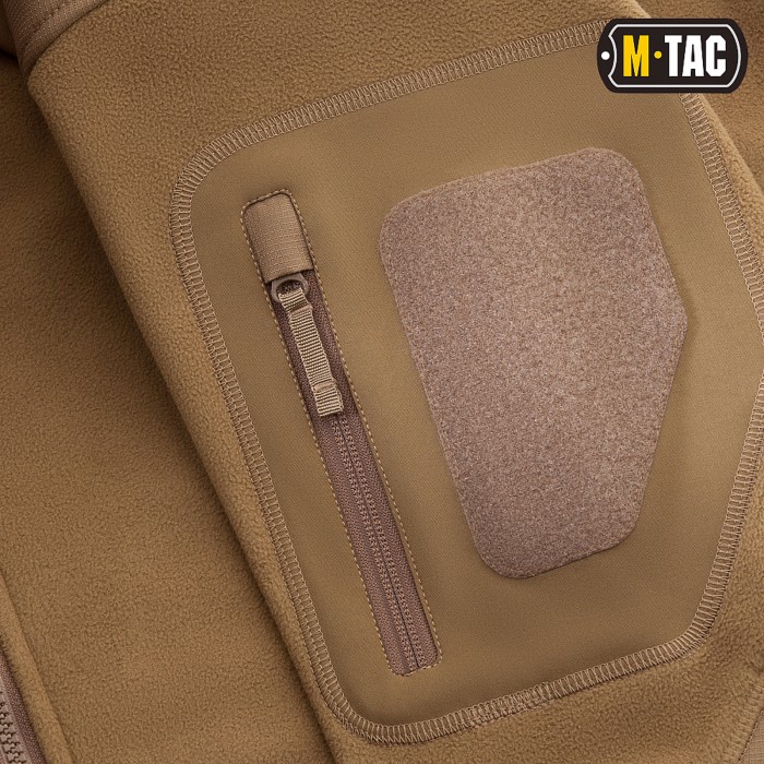 Куртка флисовая M-Tac Norman Windblock Fleece, Coyote Куртка флисовая M-Tac Norman Windblock Fleece, Coyote