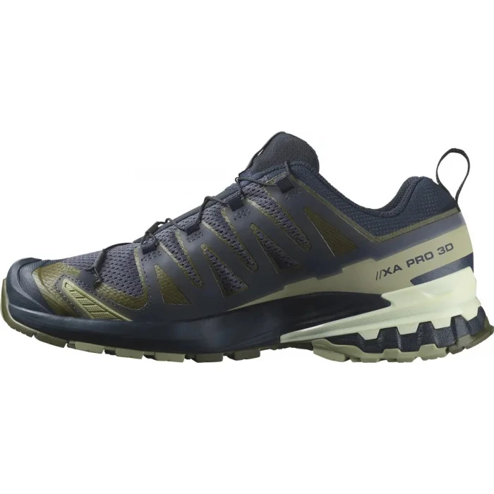 Кроссовки Salomon outdoor XA PRO 3D V9, Olive/Blue Кроссовки Salomon outdoor XA PRO 3D V9, Olive/Blue
