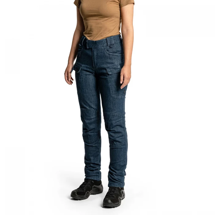 Женские демисезонные брюки Helikon Women's UTP Resized Denim Strech, Navy Blue, W28/L30 Женские демисезонные брюки Helikon Women's UTP Resized Denim Strech, Navy Blue, W28/L30