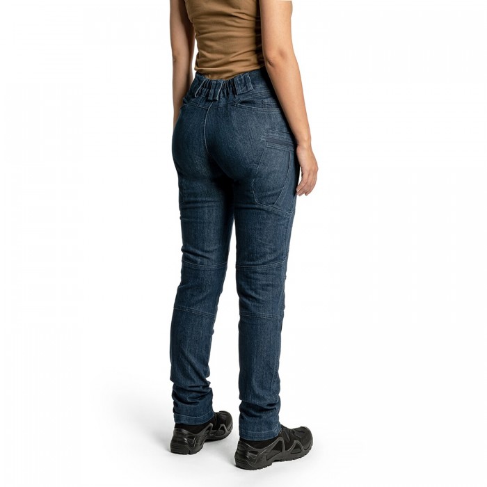 Жіночі демісезонні штани Helikon Women's UTP Resized Denim Strech, Navy Blue, W28/L30 Жіночі демісезонні штани Helikon Women's UTP Resized Denim Strech, Navy Blue, W28/L30