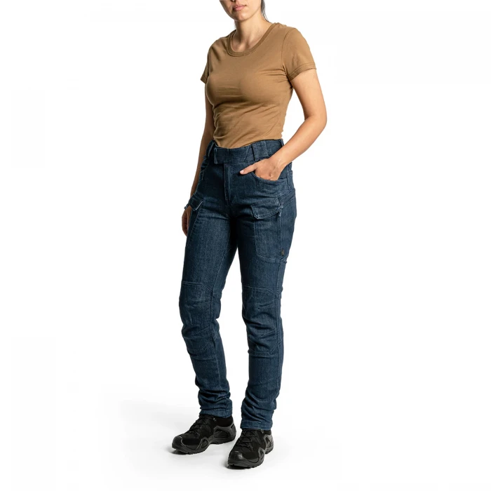 Женские демисезонные брюки Helikon Women's UTP Resized Denim Strech, Navy Blue, W28/L30 Женские демисезонные брюки Helikon Women's UTP Resized Denim Strech, Navy Blue, W28/L30