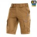 Шорты M-Tac Aggressor Gen.II Flex, Coyote brown