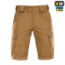 Шорты M-Tac Aggressor Gen.II Flex, Coyote brown