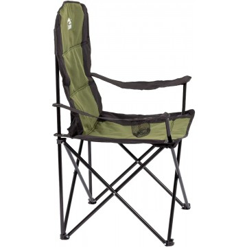 Стілець розкладний Skif Outdoor Soft Base, Black/Olive Green