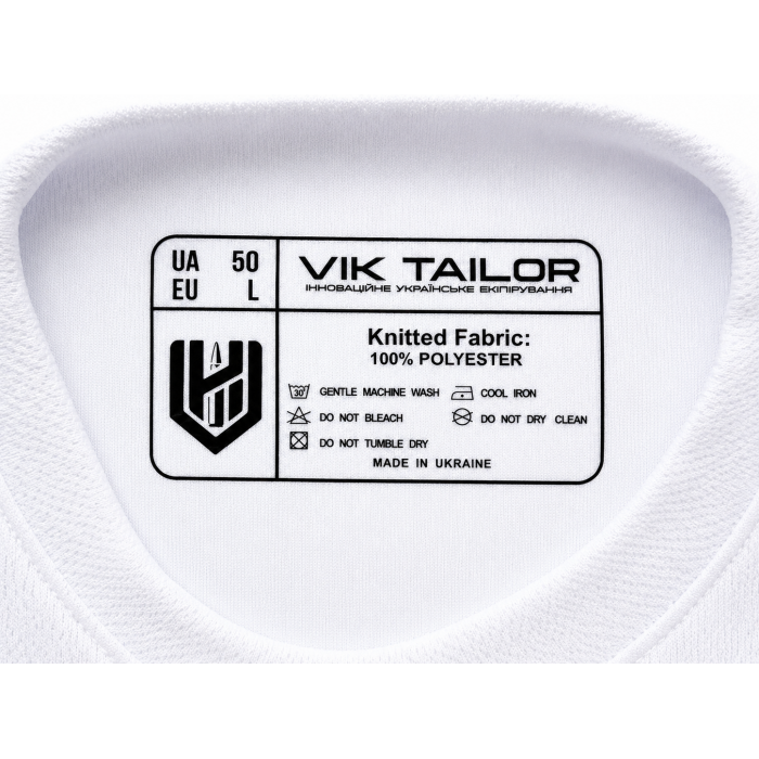 Футболка потоотводящая Vik-Tailor Coolmax, White Футболка потоотводящая Vik-Tailor Coolmax, White