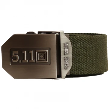 Ремень ХБ с бляхой 5.11, Olive