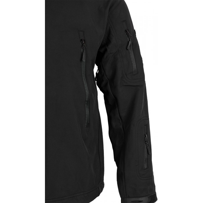 Тактическая Куртка Softshell Shark Skin Silver Knight, Black Тактическая Куртка Softshell Shark Skin Silver Knight, Black