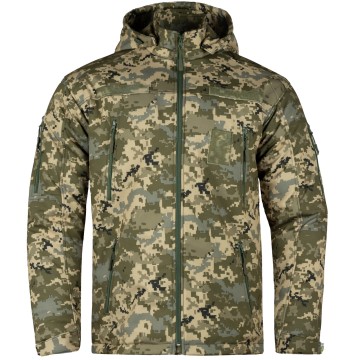 Куртка зимняя Vik-Tailor SoftShell Max-Heat ММ-14 (пиксель ЗСУ)