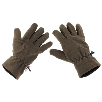 Рукавиці флісові MFH Fleece Thinsulate Оливкові, Olive