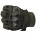 Рукавиці тактичні MFH «Mission» Olive з відкидними фалангами