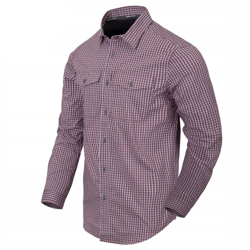 Рубашка Helikon Covert Concealed Carry - Scarlet Flame Checkered