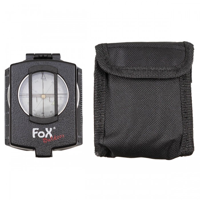 Компас металевий Fox Outdoor «Precision» Black Компас металевий Fox Outdoor «Precision» Black
