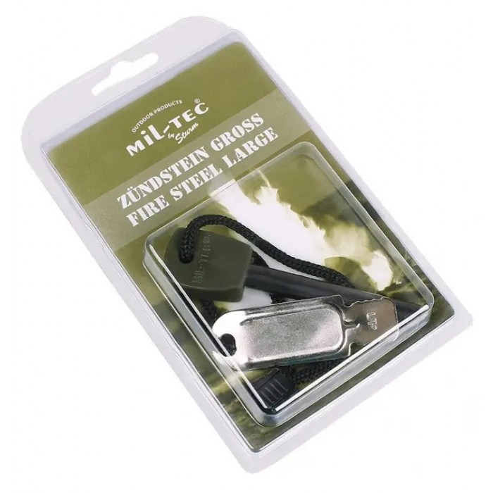Кресало MIL-TEC Fire Steel Olive Кресало MIL-TEC Fire Steel Olive