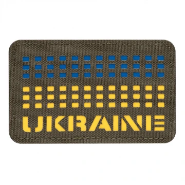 M-Tac нашивка Ukraine Laser Cut Ranger Green/Yellow/Blue