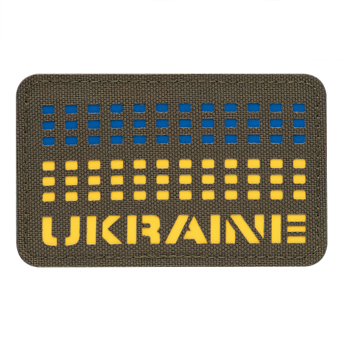 M-Tac нашивка Ukraine Laser Cut Ranger Green/Yellow/Blue