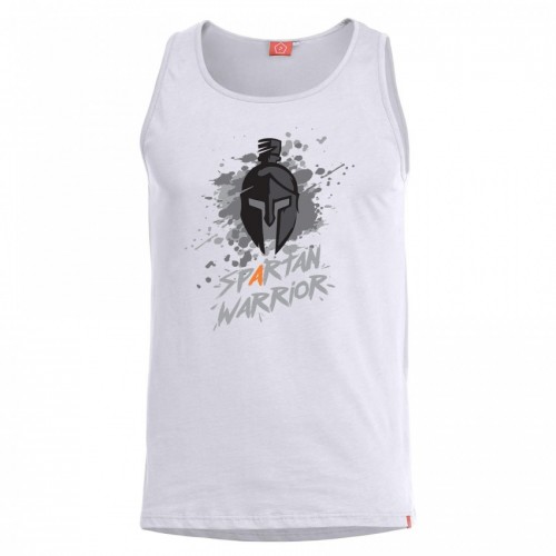 Майка Pentagon Astir "Spartan Warrior" T-Shirt Белая, White