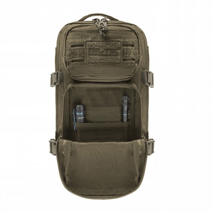 Рюкзак тактичний MIL-TEC US Assault Pack Small Laser Cut 20L Оливковий Рюкзак тактичний MIL-TEC US Assault Pack Small Laser Cut 20L Оливковий