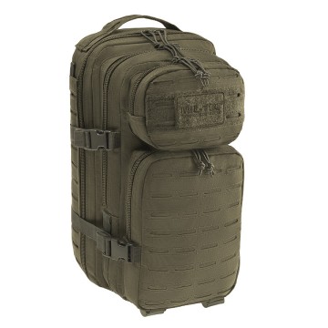 Рюкзак тактичний MIL-TEC US Assault Pack Small Laser Cut 20L Оливковий