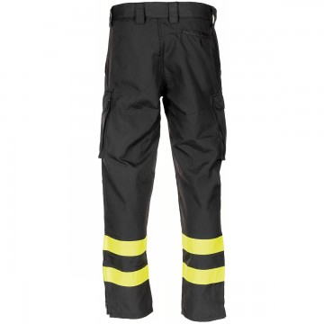 Штани з світло відбивальними стрічками IT Firefighter Pants, Чорні, Black