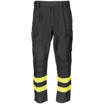 Штани з світло відбивальними стрічками IT Firefighter Pants, Чорні, Black