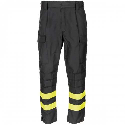 Штани з світло відбивальними стрічками IT Firefighter Pants, Чорні, Black