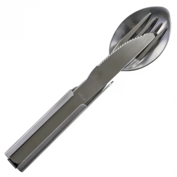 Столовий набір армійський MIL-TEC Army Eating Utensil 3-pc Нержавійка