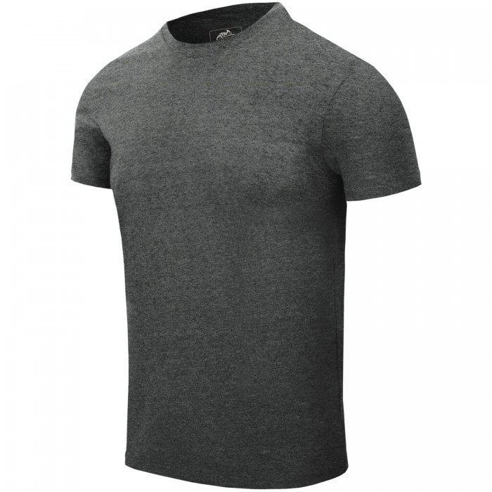 Футболка T-Shirt Helikon Slim, Melange Black/Grey Футболка T-Shirt Helikon Slim, Melange Black/Grey