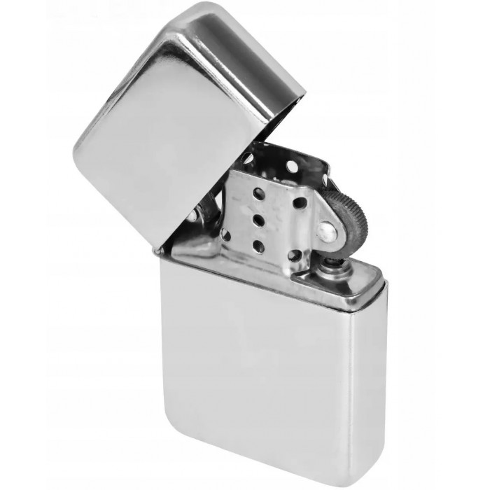 Запальничка бензинова Atomic, Silver Запальничка бензинова Atomic, Silver