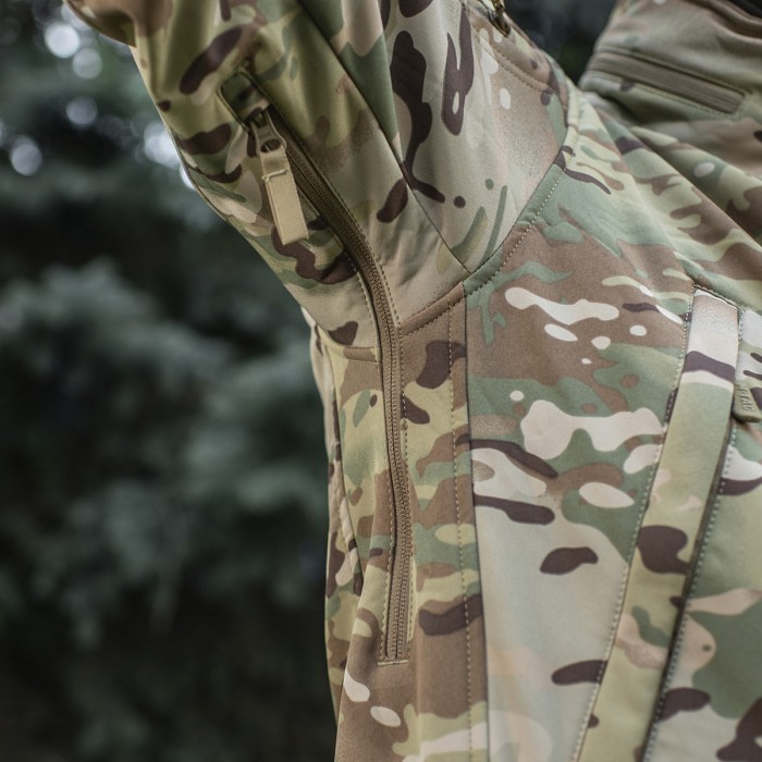 Куртка M-Tac Softshell, MultiCam Куртка M-Tac Softshell, MultiCam