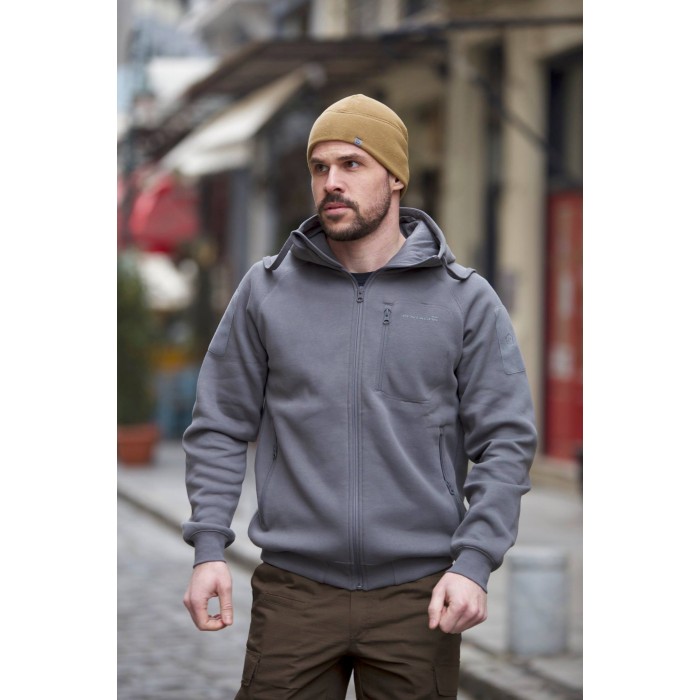 Кофта Pentagon Leonidas 2.0 Tactical Hoodie - Wolf Grey Кофта Pentagon Leonidas 2.0 Tactical Hoodie - Wolf Grey